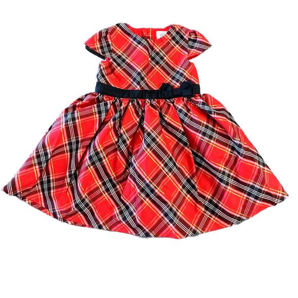Adorable Red Plaid Dress for Toddlers‎ by Just One You® (Carter's) - 18 Months - Picture 1 of 2